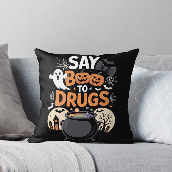 Item preview, Say Boo To Drugs Funny Red Ribbon Week Awareness Halloween designed and sold by BiellaSar.