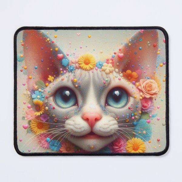 Item preview, Dreamy Devon Rex Cat designed and sold by Cuddle critters.