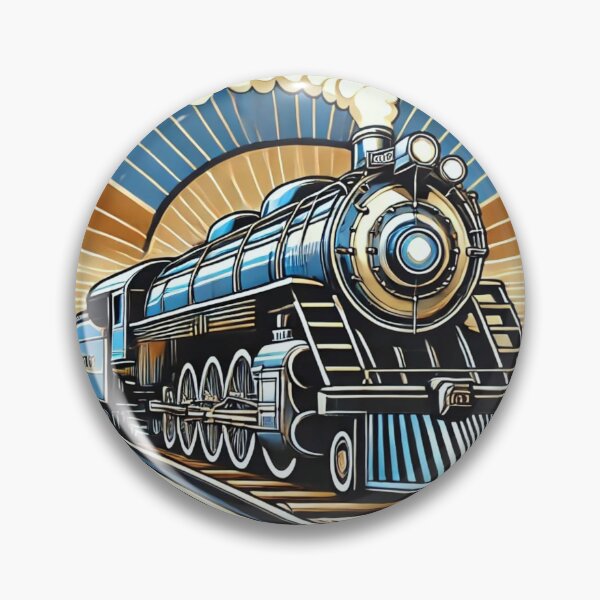 Item preview, Art Deco Steam Train designed and sold by Eric Nagel.