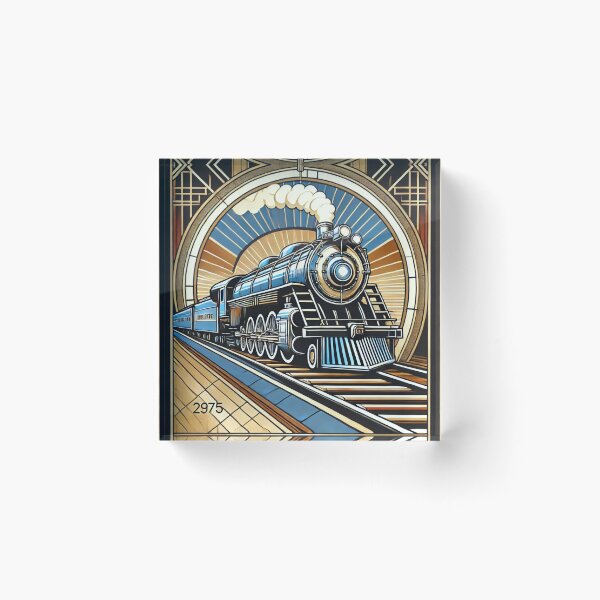 Item preview, Art Deco Steam Train designed and sold by Eric Nagel.
