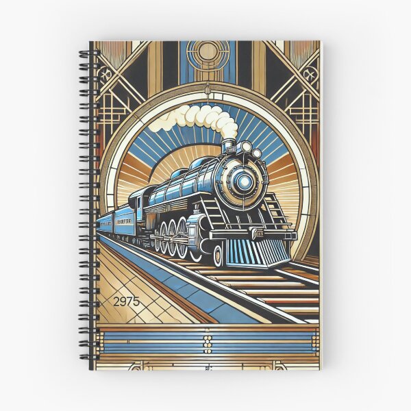 Item preview, Art Deco Steam Train designed and sold by Eric Nagel.