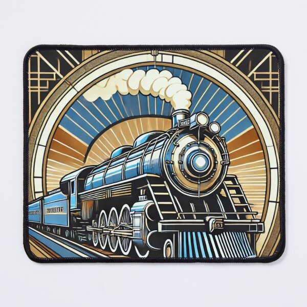 Item preview, Art Deco Steam Train designed and sold by Eric Nagel.