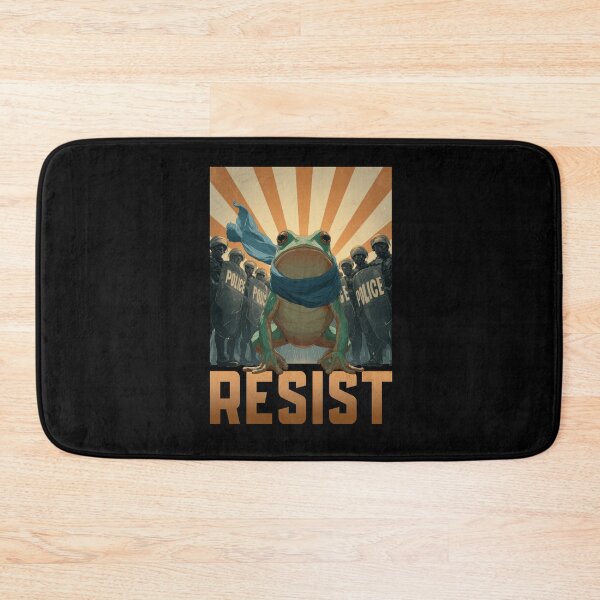 Item preview, Resist Portland Frog Shirt I Stand With Frog Protest Anti Trump Anti Fascism M8574 designed and sold by TyHLoeung.