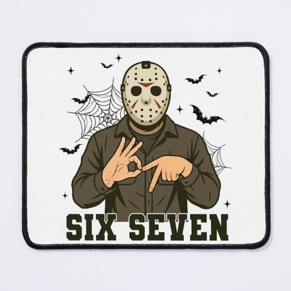 Item preview, Six Seven Shirt Designs, The 6 7 Movie Killers, Hilarious Halloween 67 PNG Pack designed and sold by LittleNhutton.