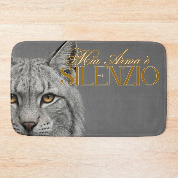 Item preview, Copy of Mia Arma è il Silenzio – Totem Lince Bianca dell’Intuizione e della Forza Interiore (Arte Spirituale) designed and sold by Mvolo.
