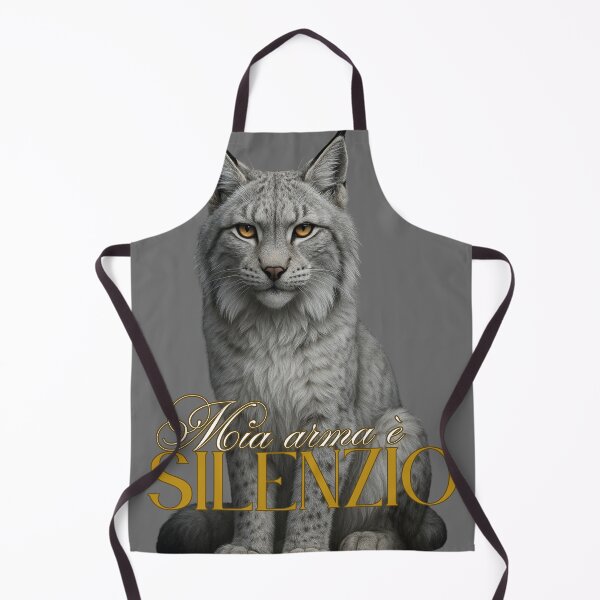 Item preview, Copy of Mia Arma è il Silenzio – Totem Lince Bianca dell’Intuizione e della Forza Interiore (Arte Spirituale) designed and sold by Mvolo.