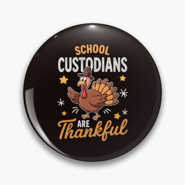 Item preview, School Custodians Are Thankful Funny Thanksgiving designed and sold by BiellaSar.