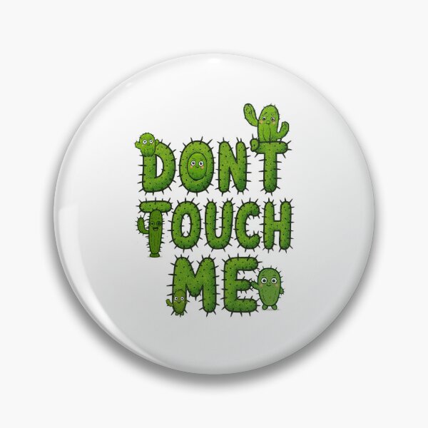 Item preview, Don't Touch Me Cactus designed and sold by Khadigadesings.