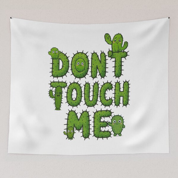 Item preview, Don't Touch Me Cactus designed and sold by Khadigadesings.