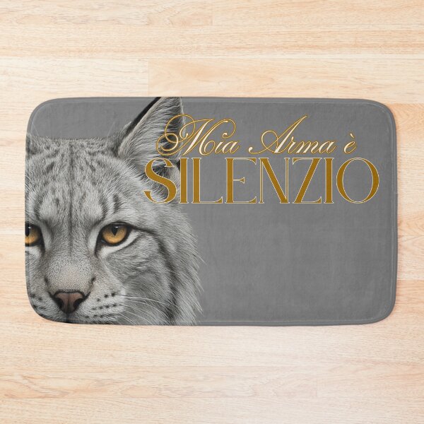 Item preview, Mia Arma è il Silenzio – Totem Lince Bianca dell’Intuizione e della Forza Interiore (Arte Spirituale) designed and sold by Mvolo.