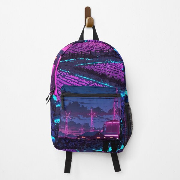 Item preview, Cyber Fields – Futuristic Farming Under Neon Skies designed and sold by Anicoa.