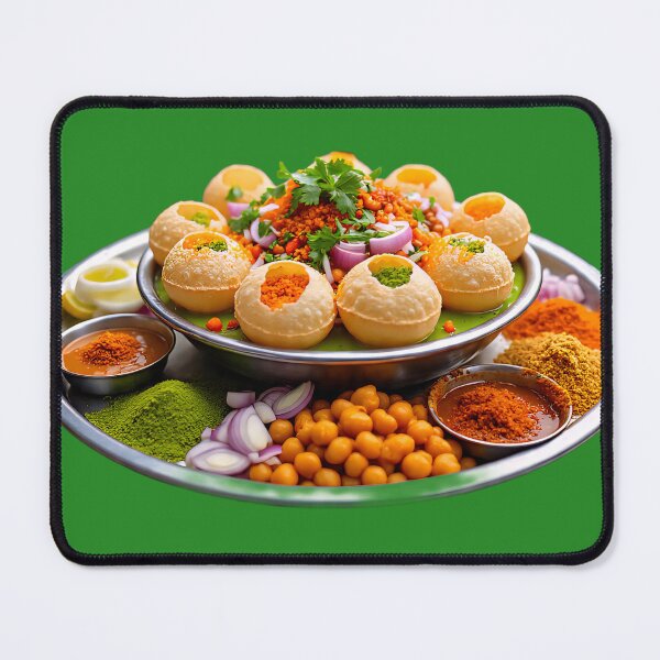 Item preview, Pani Puri Family Set – Water Balls & Chaat Spices | Street Food World Vibes | Golgappa Lovers  designed and sold by AwesomeDigiShop.