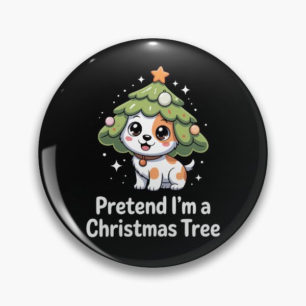 Item preview, Pretend I'm A Christmas Tree Dog designed and sold by MooonTees.