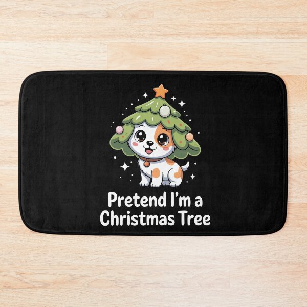 Item preview, Pretend I'm A Christmas Tree Dog designed and sold by MooonTees.