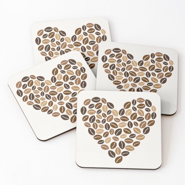 Item preview, Coffee beans heart designed and sold by Floral-Tania.