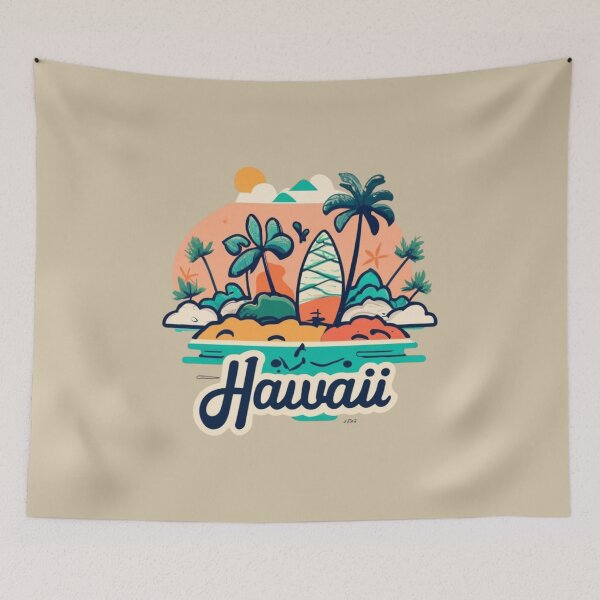 Item preview, Hawaii – Paradise Vibes designed and sold by FrenchTouch77.