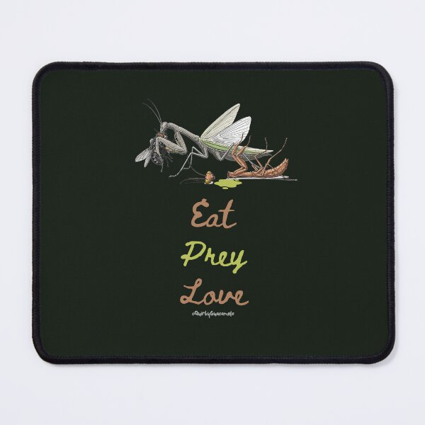 Item preview, Eat Prey Love | Praying Mantis with Housefly designed and sold by QuirkyGuacamole.