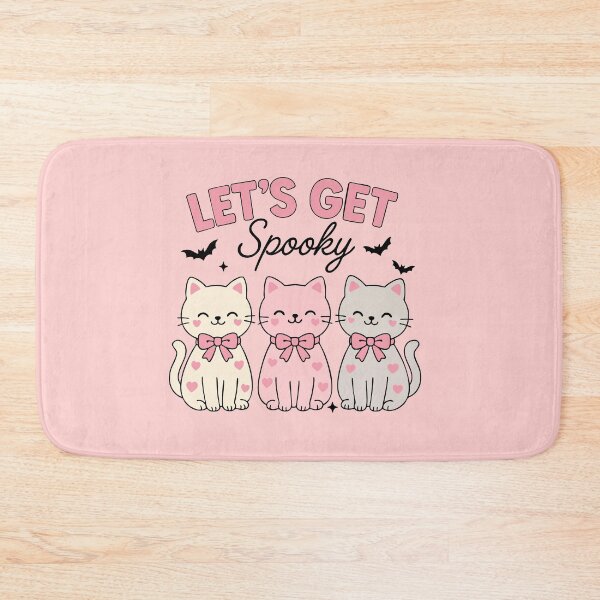 Item preview, Let’s Get Cute – Adorable Triple Cat Bow Hearts Graphic designed and sold by graphicnew.