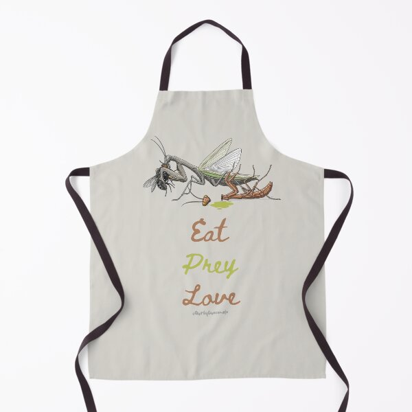 Item preview, Eat Prey Love | Praying Mantis with Housefly designed and sold by QuirkyGuacamole.