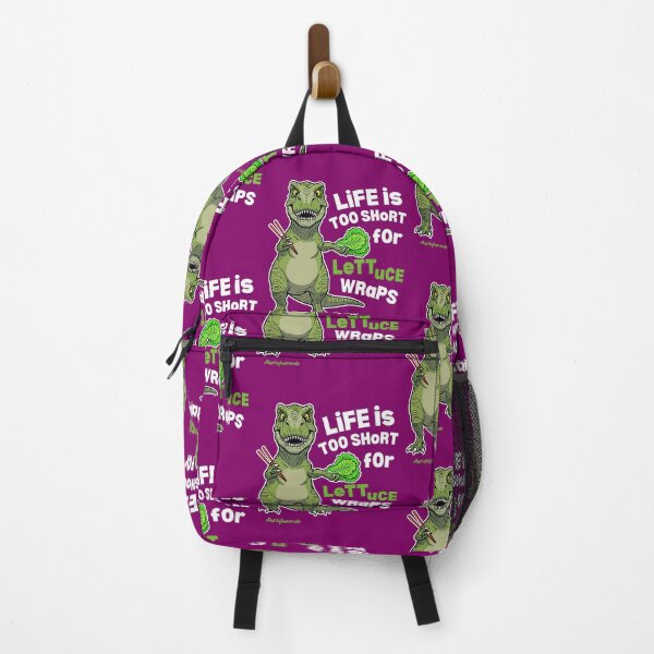 Item preview, Life is too Short for Lettuce Wraps | T-Rex with Chopsticks designed and sold by QuirkyGuacamole.