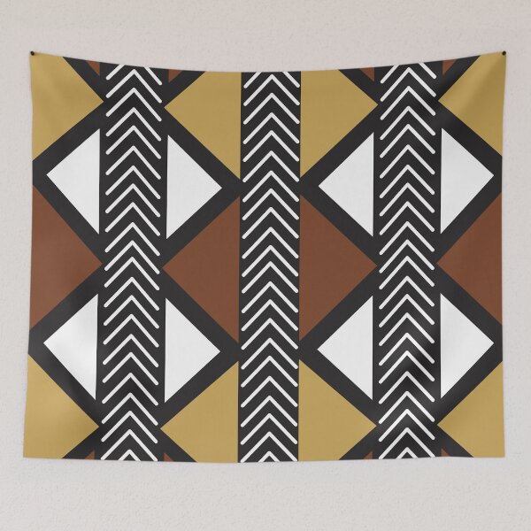 Item preview, Bogolan – Traditional African Pattern Inspired by Malian Fabric designed and sold by Wolagno.
