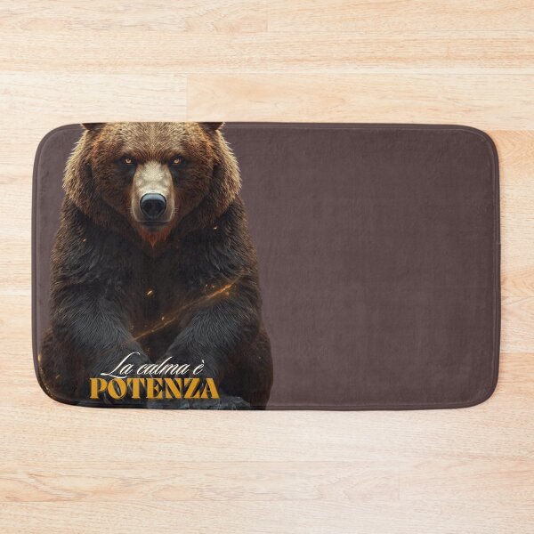 Item preview, Orso Totem – La calma è potenza | Arte Spirituale, Forza Interiore e Motivazione designed and sold by Mvolo.