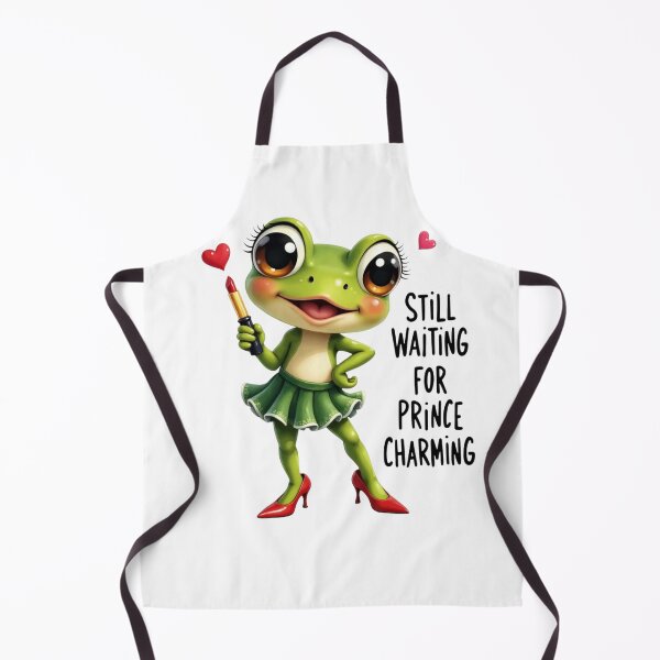 Item preview, Still Waiting for Prince Charming Frog designed and sold by rustyroofco.