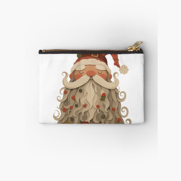 Item preview, Paper Cut Santa Claus Illustration: Whimsical Christmas Art designed and sold by sicty09Design.