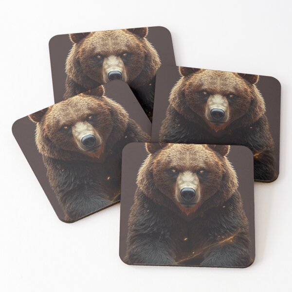 Item preview, Copy of Bear Totem – Strength, Patience & Inner Power | Spiritual Animal Art, Motivational Symbol designed and sold by Mvolo.