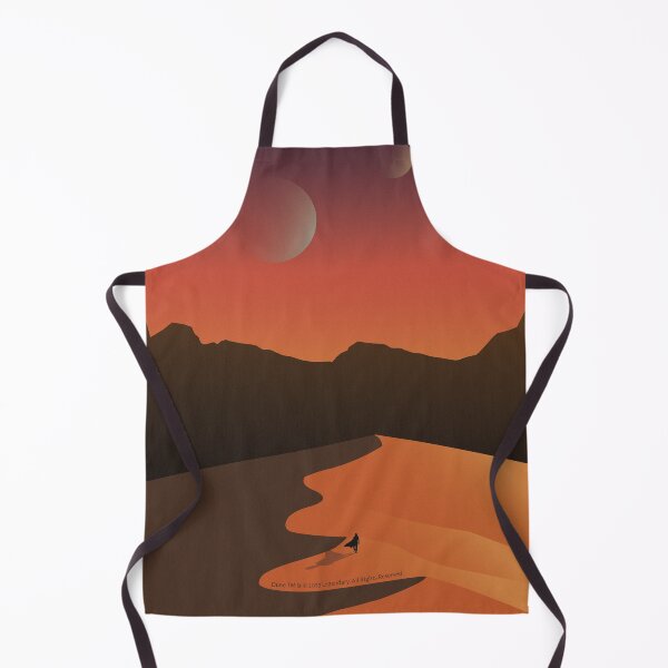 Item preview, Paul walks in the desert at sunrise - Dune art, Arrakis landscape designed and sold by Print Androïde.
