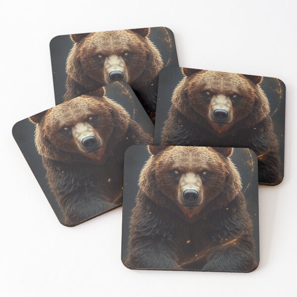 Item preview, Bear Totem – Strength, Patience & Inner Power | Spiritual Animal Art, Motivational Symbol designed and sold by Mvolo.