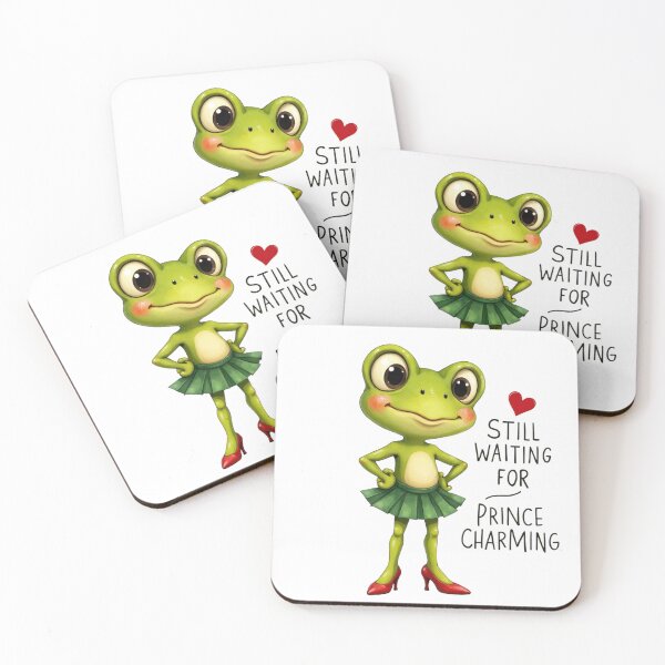 Item preview, Still Waiting for Prince Charming Frog designed and sold by rustyroofco.