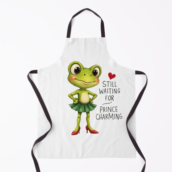 Item preview, Still Waiting for Prince Charming Frog designed and sold by rustyroofco.
