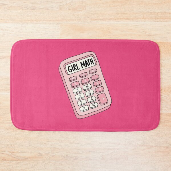 Item preview, Girl Math Calculator designed and sold by Popettte.