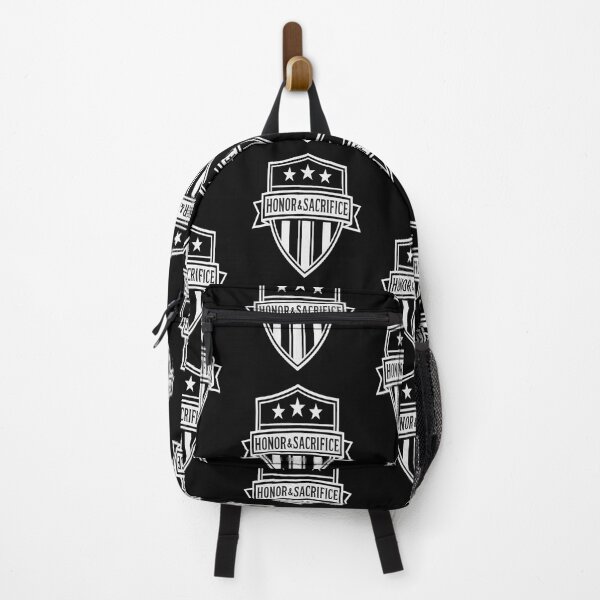 Item preview, Honor & Sacrifice – Tactical Monochrome Military Shield Emblem designed and sold by Globalcitytees.