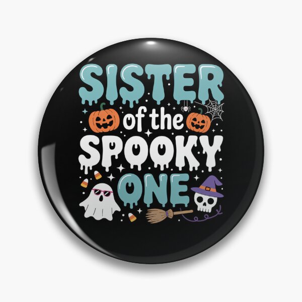 Item preview, Sister of The Spooky One Boy 1st Birthday Halloween Family designed and sold by August4Laughs25.