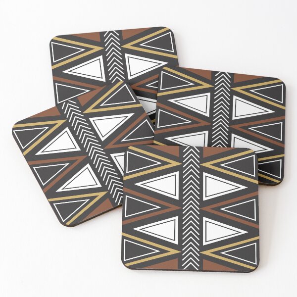 Item preview, Bogolan – Traditional African Pattern Inspired by Malian Fabric designed and sold by Wolagno.