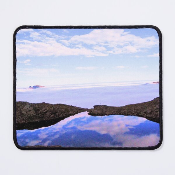 Item preview, Alpine Serenity: Lake Reflection Above the Clouds designed and sold by Mvolo.