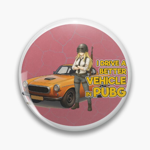 Item preview, Coupe I Drive Better Female Vehicle PUBG Mobile | Battle Royale Gaming Design designed and sold by Nadz From Pixelplay.