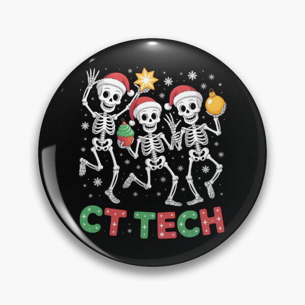 Item preview, Skeleton CT Tech Computed Tomography Technologist Christmas designed and sold by August4Laughs25.