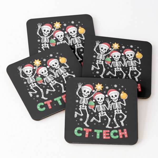 Item preview, Skeleton CT Tech Computed Tomography Technologist Christmas designed and sold by August4Laughs25.
