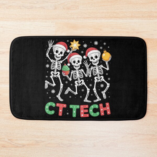 Item preview, Skeleton CT Tech Computed Tomography Technologist Christmas designed and sold by August4Laughs25.