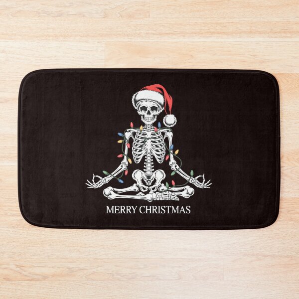 Item preview, skeleton do yoga ugly christmas designed and sold by August4Laughs25.