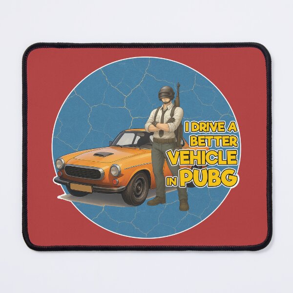 Item preview, Coupe I Drive Better Victor Vehicle PUBG Mobile | Battle Royale Gaming Design designed and sold by Nadz From Pixelplay.
