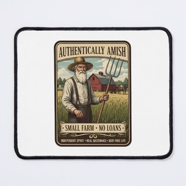 Item preview, Authentically Amish - Small Farm, No Loans - Debt-Free Life designed and sold by RedDelaney.