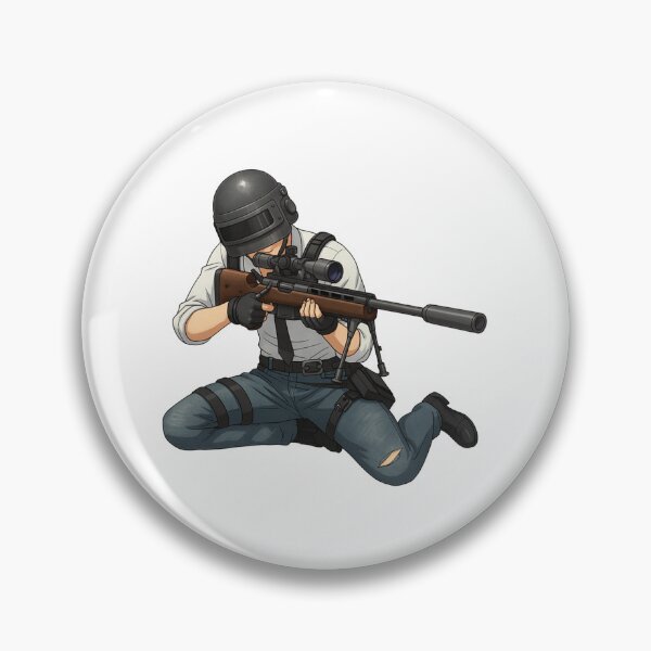 Item preview, Male sniper Victor PUBG Mobile | Battle Royale Gaming Design designed and sold by Nadz From Pixelplay.