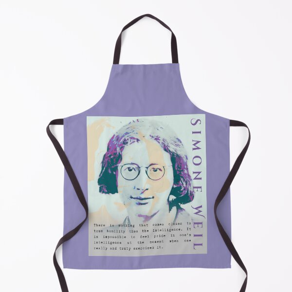 Item preview, Simone Weil quote: There is nothing that comes closer to true humility than the intelligence.  designed and sold by artbleed.