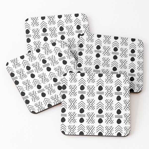 Item preview, Bogolan – Traditional African Pattern Inspired by Malian Fabric designed and sold by Wolagno.