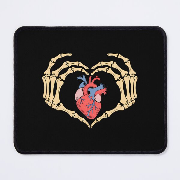 Item preview, Skeleton Hand Heart Anatomy Cardiac CVICU Nurse Halloween designed and sold by August4Laughs25.