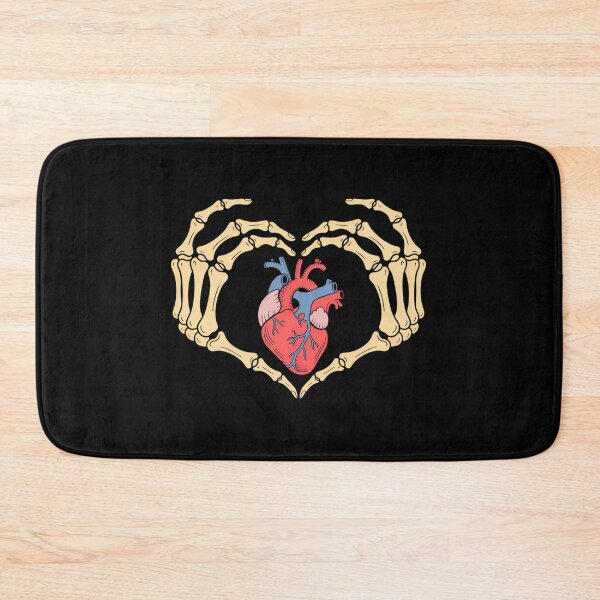 Item preview, Skeleton Hand Heart Anatomy Cardiac CVICU Nurse Halloween designed and sold by August4Laughs25.
